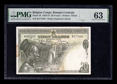 Belgian congo belga - belga, 20