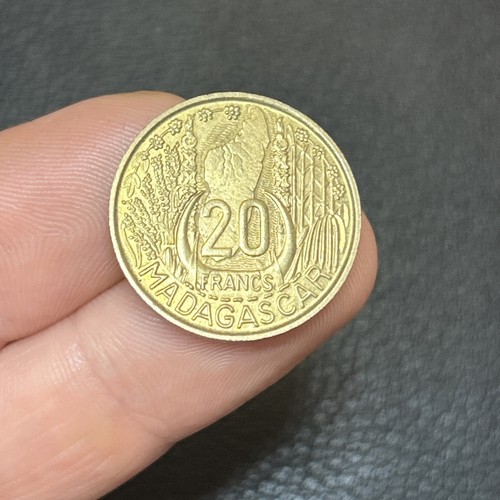 Madagascar monnaie 20 francs - madagascar,