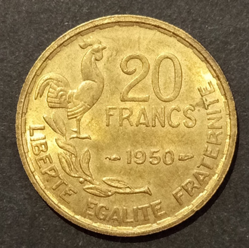 Francia francs franchi - francia, 1950