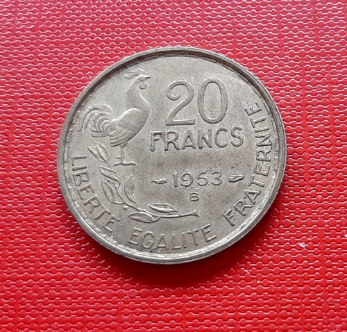 Francs 1953 france - francs, b