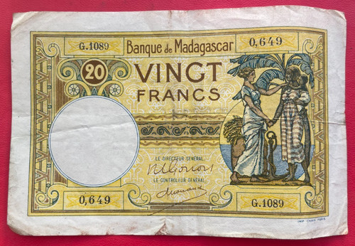 Colonies beau billet de - colonies.,