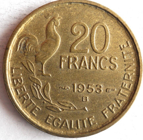 1953 francia franchi - b,
