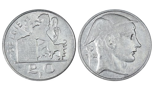 Belgio francs 1953 belgie - 20,