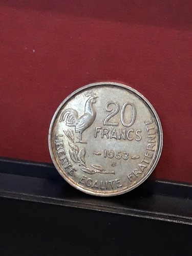 Monnaie france francs 1953 - france, 20