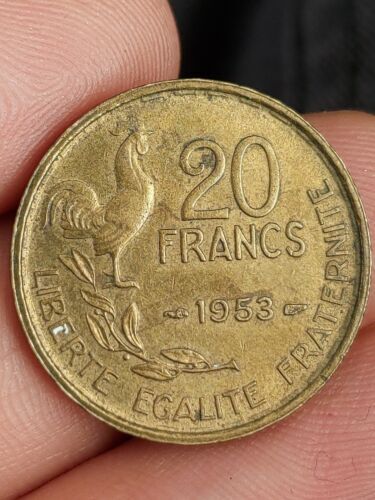 Moneta francia 20 franchi - /,