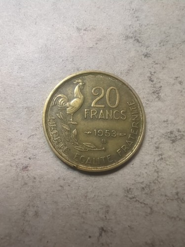 Francia franchi 1953 - francia, b
