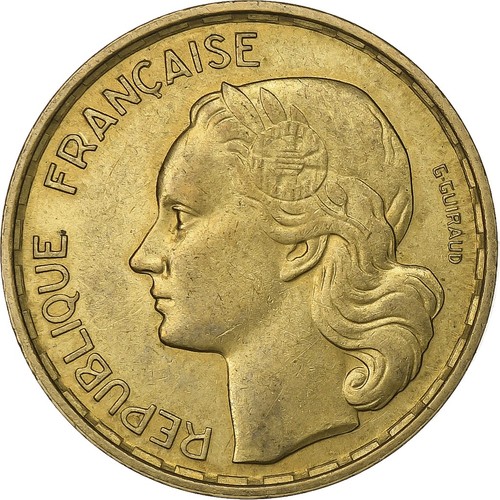France francs guiraud - 20, francs,