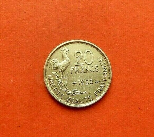 Belle pièce francs coq - belle,
