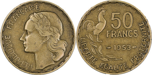 France francs 1950 - francs,