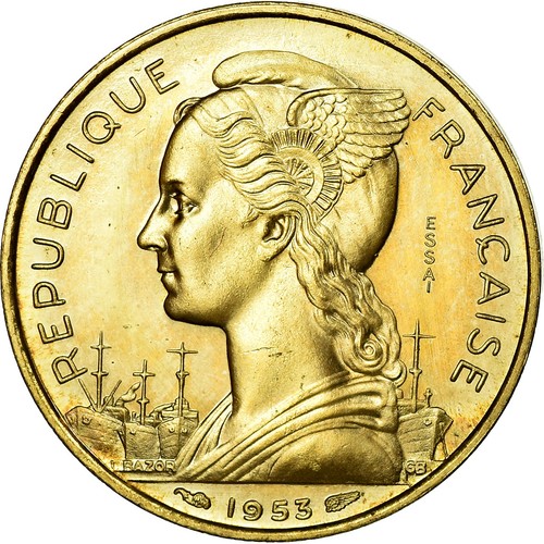 Monnaie madagascar 20 - madagascar,,