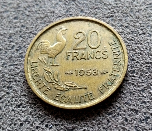 Monnaie france francs 1953 - francs,
