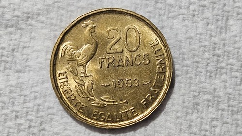 1953 france francs coin - 1953,